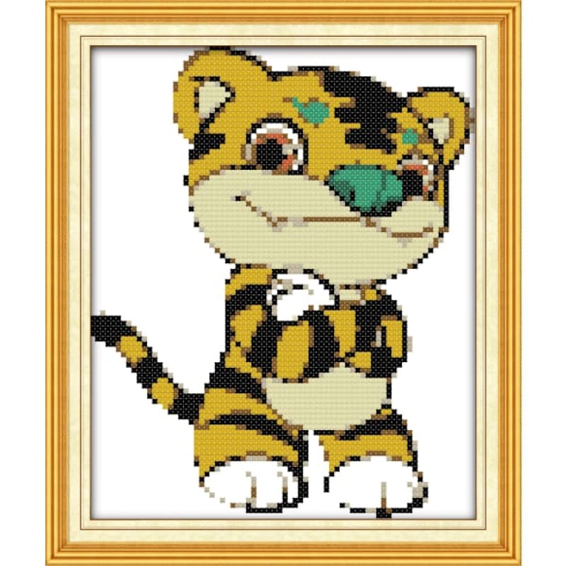 Chinese Zodiac (3) tiger Needlework Kits UK