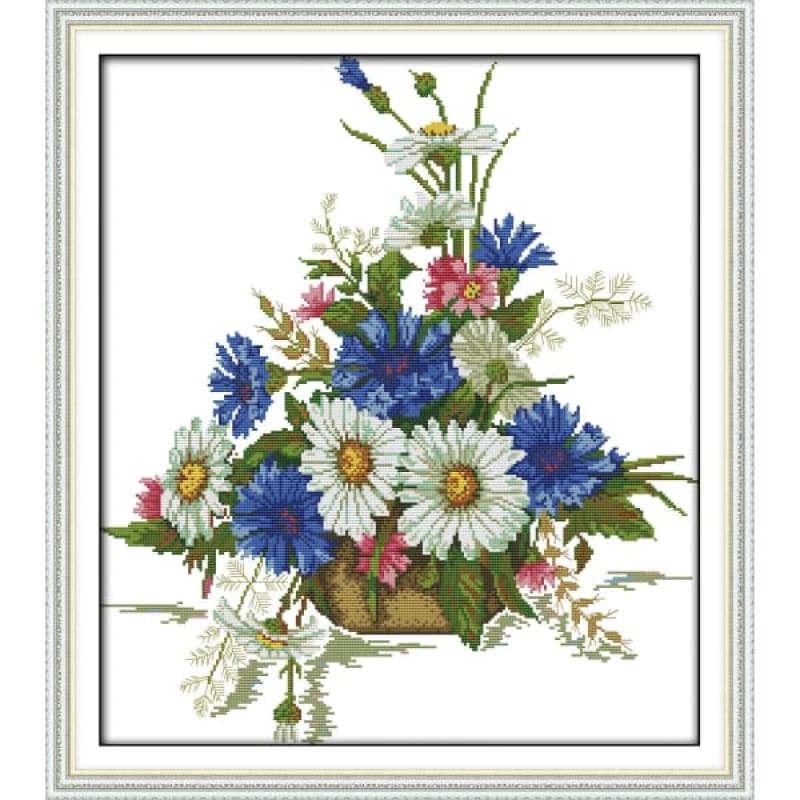 Chrysanthemum flower basket