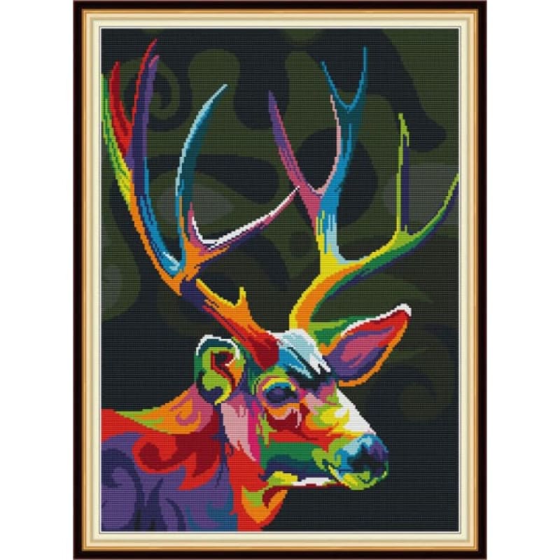 Colorful Deer Needlework Kits UK
