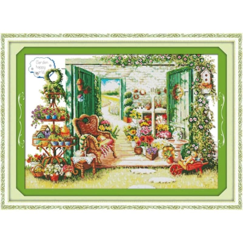 Order Flower Shop Cross Stitch Kits Needlework Australia Needlework