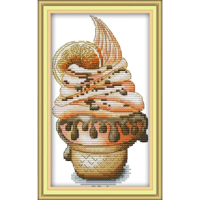 Fruit ice cream