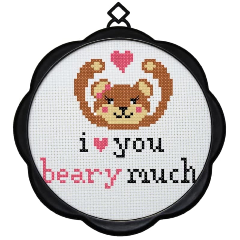 Lovely bear - 11CT / 17×17