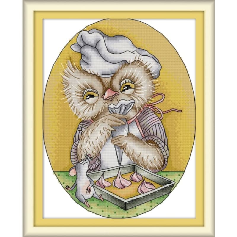 Owl 9 Needlework Kits UK