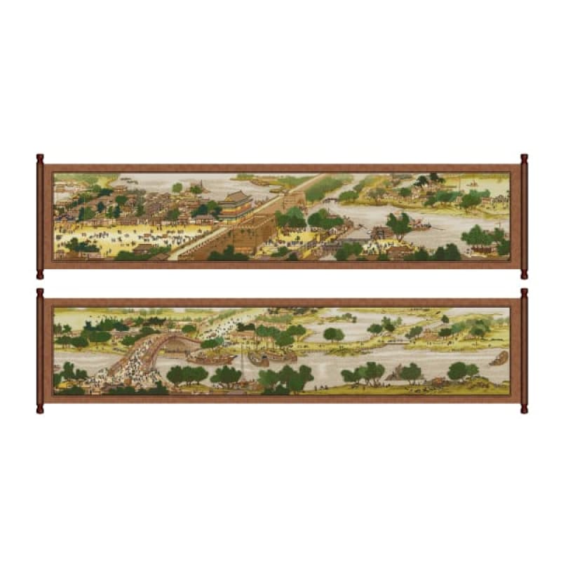 Riverside Scene at Qingming Festival(2) (national treasure