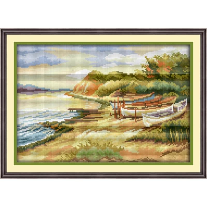 Buy Seaside Cross Stitch Kits Needlework Australia Needlework Kits UK