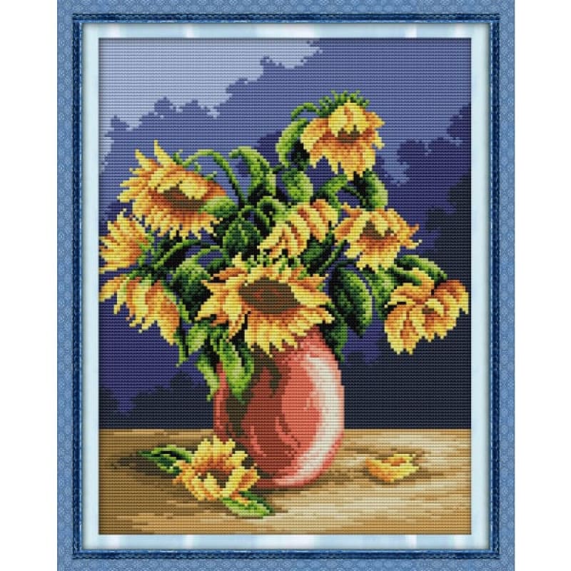 Sunflower vase (3)