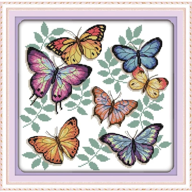 The colorful butterflies (2)