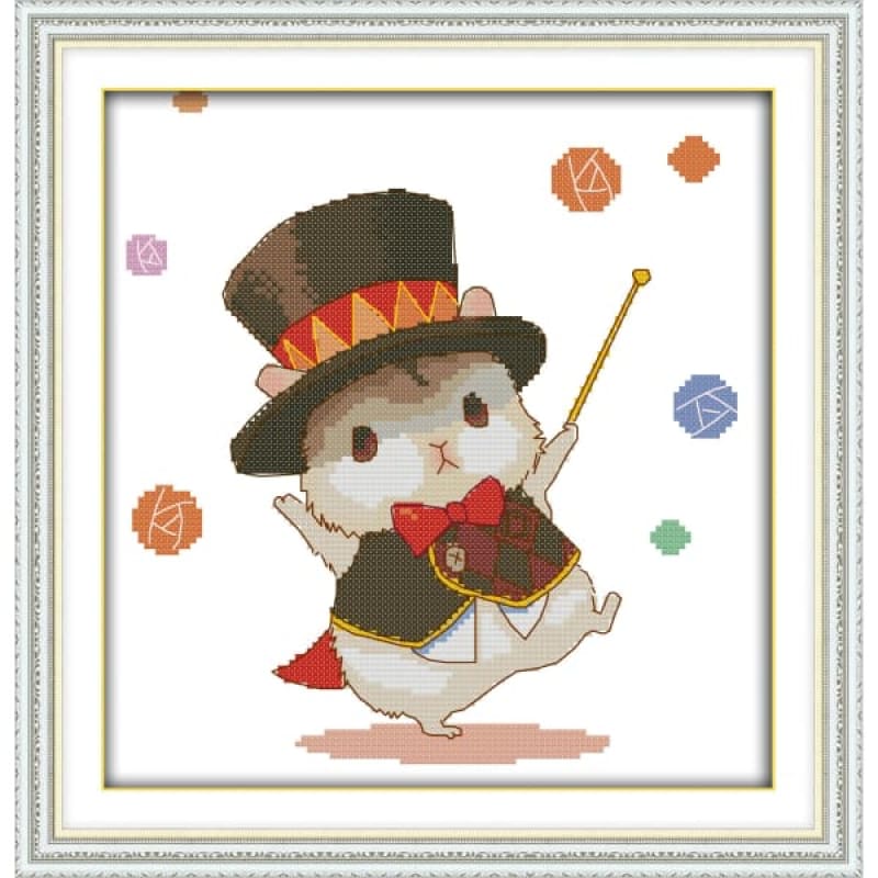 The little hamster magician