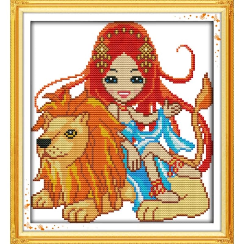 The twelve zodiacLeo Needlework Kits UK