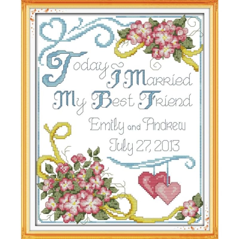 Order Wedding anniversary Cross Stitch Kits Needlework Australia Needlework Kits UK