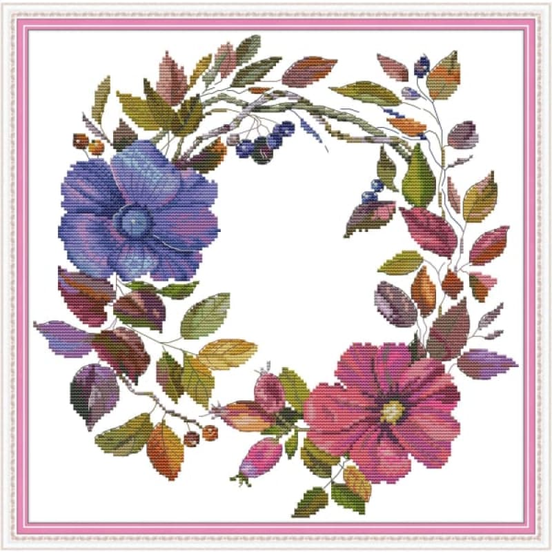 Wreath 6 Needlework Kits UK