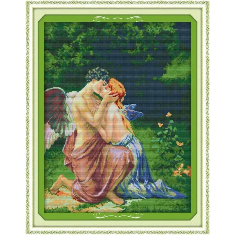 Shop A Kissing of Angels Cross Stitch Kits Needlework Australia