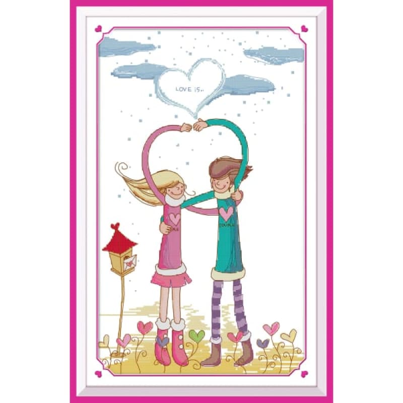 Big city small love(2)(love each other devotedly) – Needlework Kits - UK
