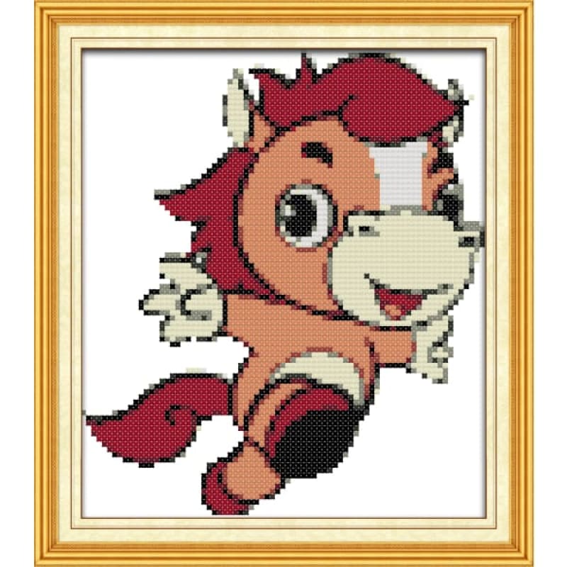 Chinese Zodiac (7) horse Needlework Kits UK
