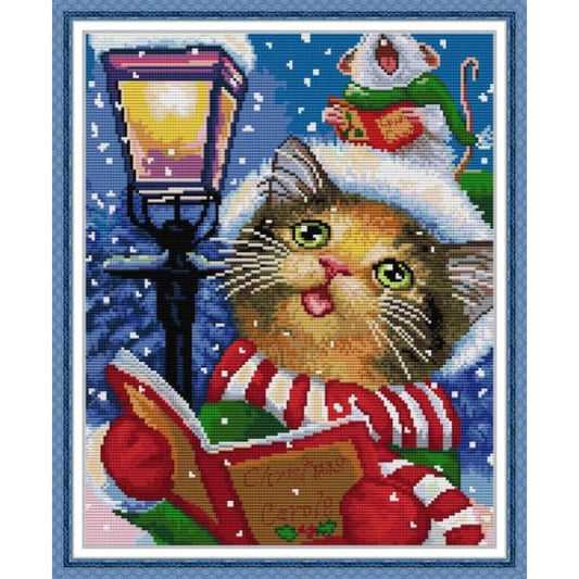 Christmas cat