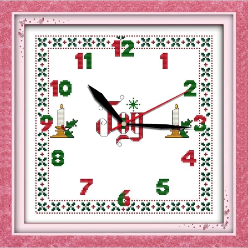 Digital clock – Needlework Kits - UK