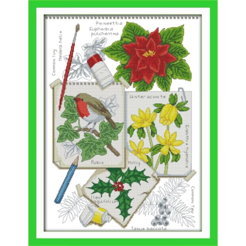 Draw the winter – Needlework Kits - UK