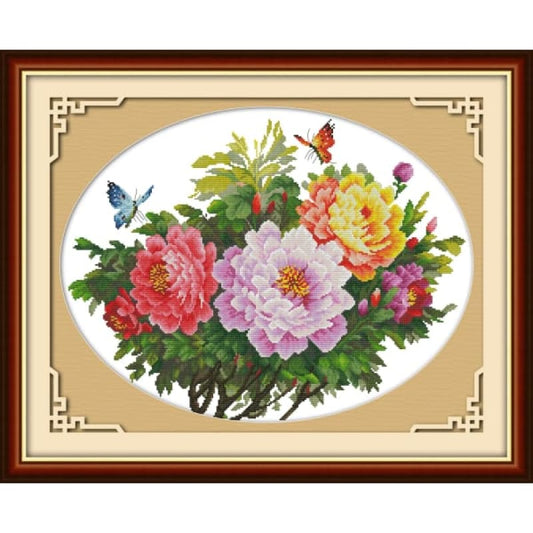 Fragrance filling the courtyard