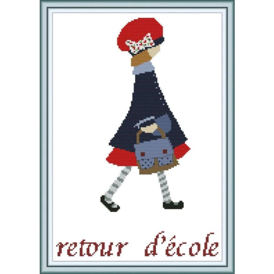 Girl with a bag
