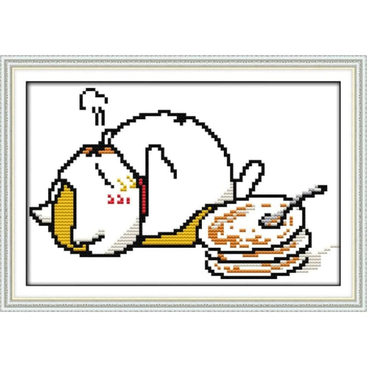 I’m full