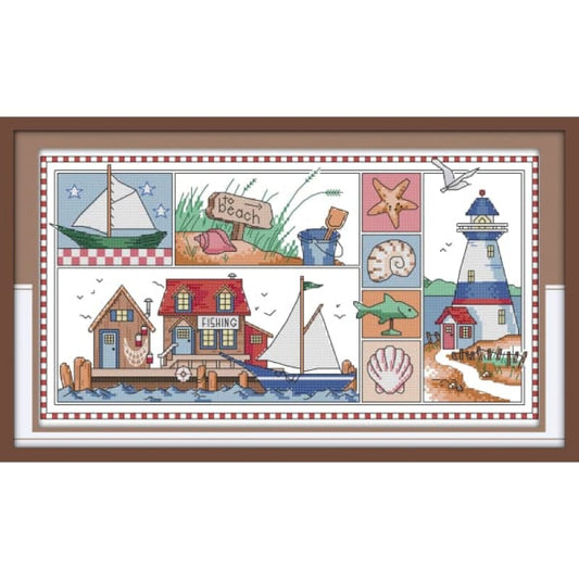 Impression of seaside