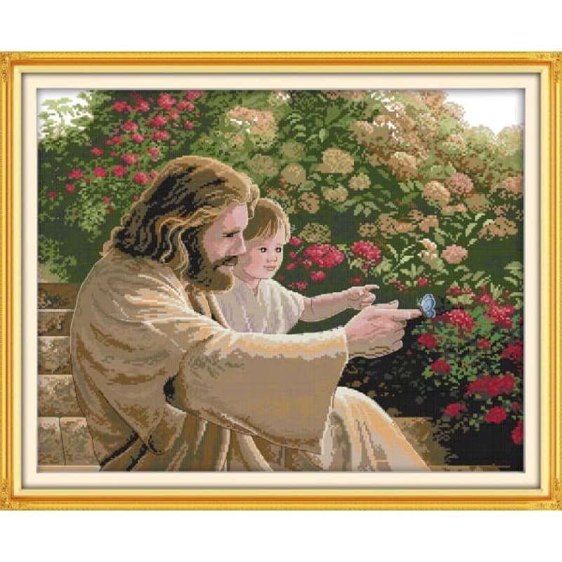 Jesusand a kid