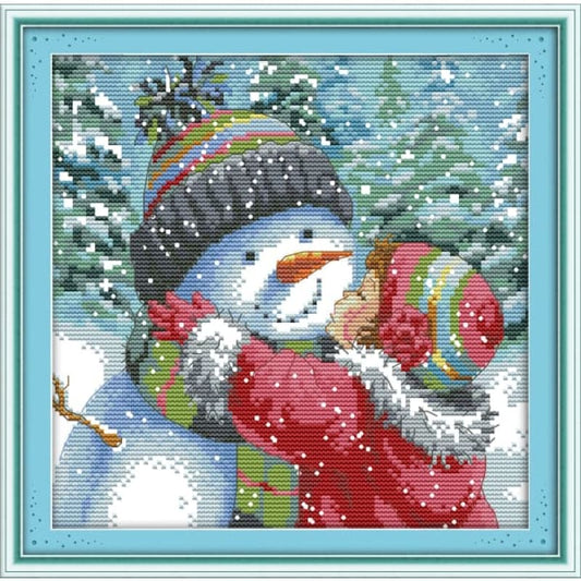 Kiss the snowman