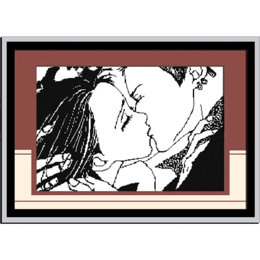 Kiss(black and white)