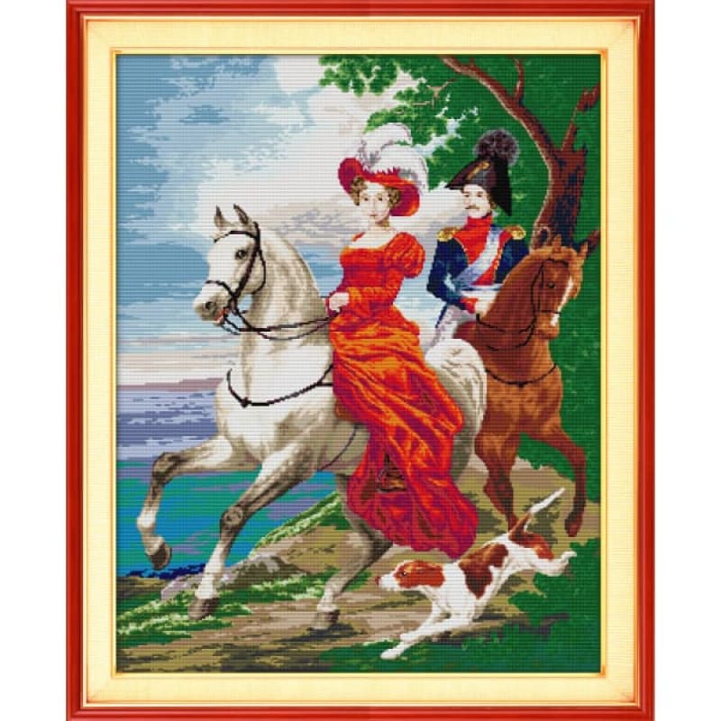 Knight couples – Needlework Kits - UK