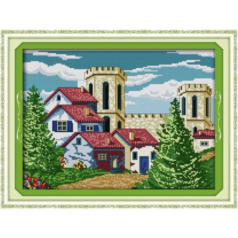 Little castle – Needlework Kits - UK