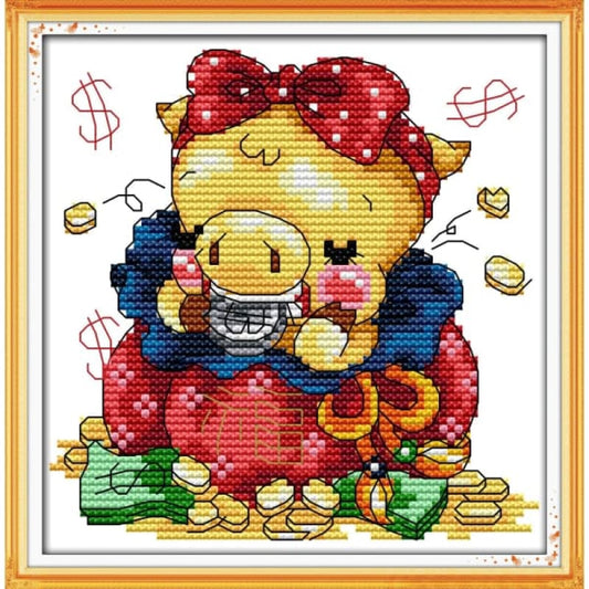 Lucky bag pig