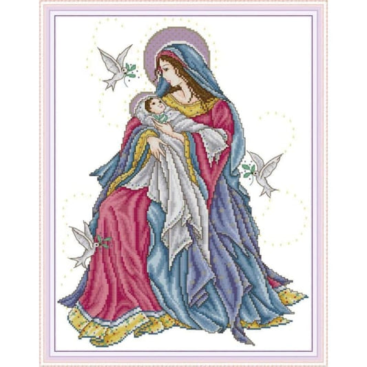 Madonna and child 20