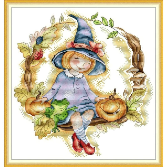 Magic little girl