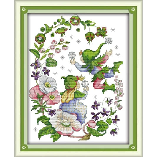 March flower faerie