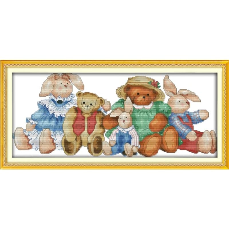 Oldfriends Pattern Old friends – Needlework Kits - UK