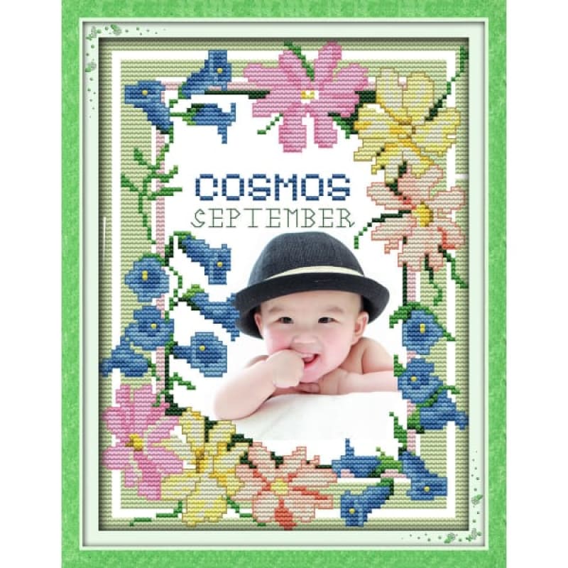 Photo Frame 4 Pattern Photo frame (4) – Needlework Kits - UK