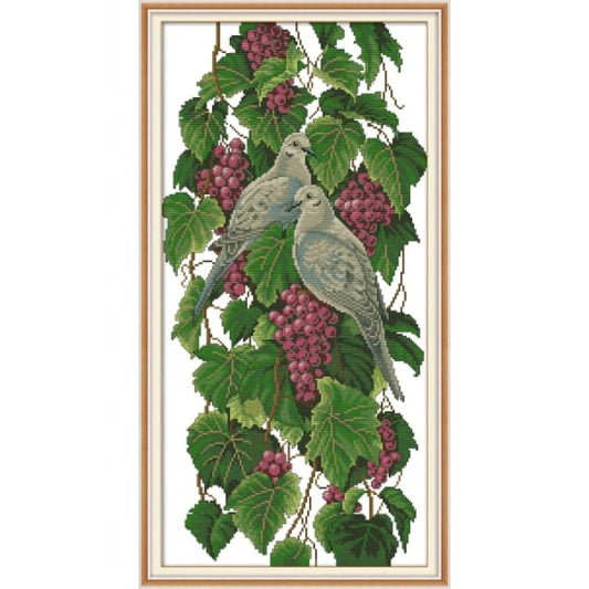 Pigeons And Grapes