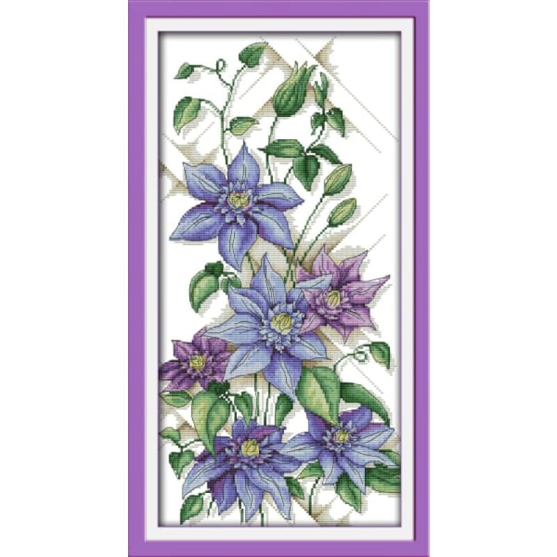 Purple blossoms (2)