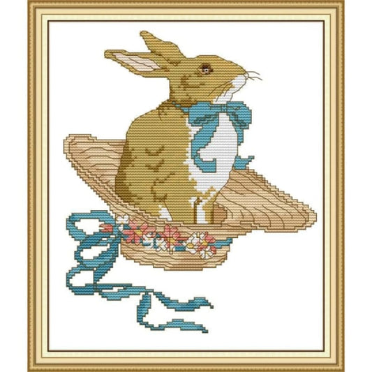Rabbit with bow tie