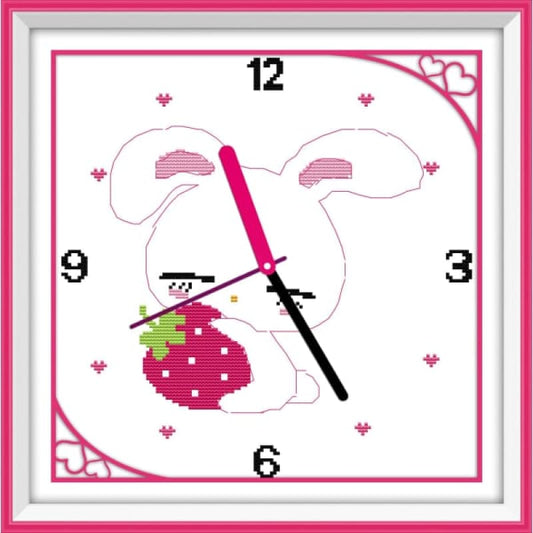 Rabbit with strawberry