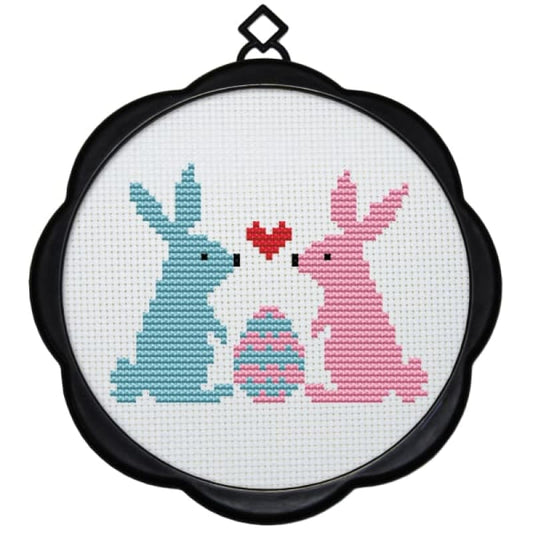 Rabbits and eggs - 11CT / 17×17