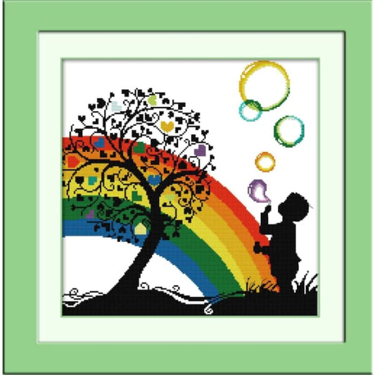 Rainbow bubble boy(1)