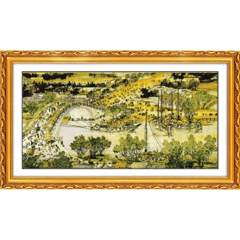 Riverside Scene at Qingming Festival(3)(classical edition) – Needlework ...