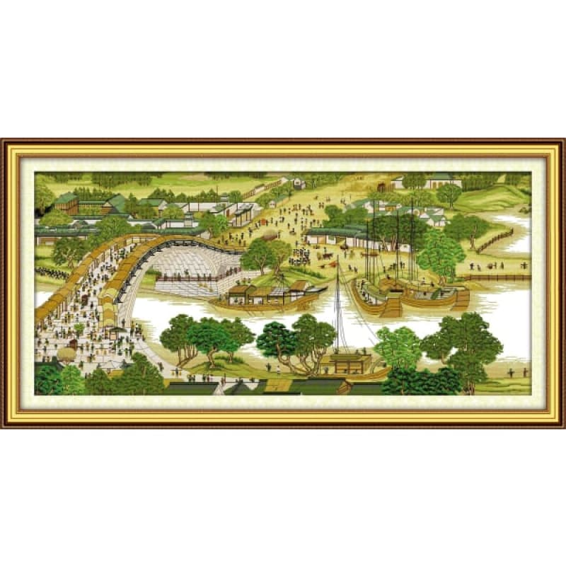 Riverside Scene at Qingming Festival(4) (exquisite edition ...