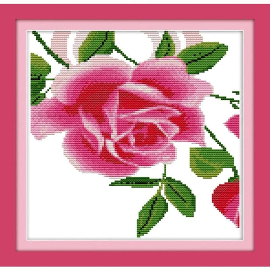 Rose clock(1,triptych)