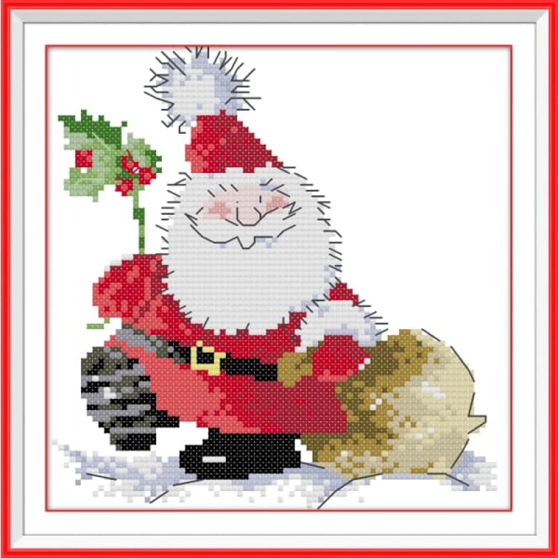 Order Santa Claus Cross Stitch Kits Needlework Australia Needlework