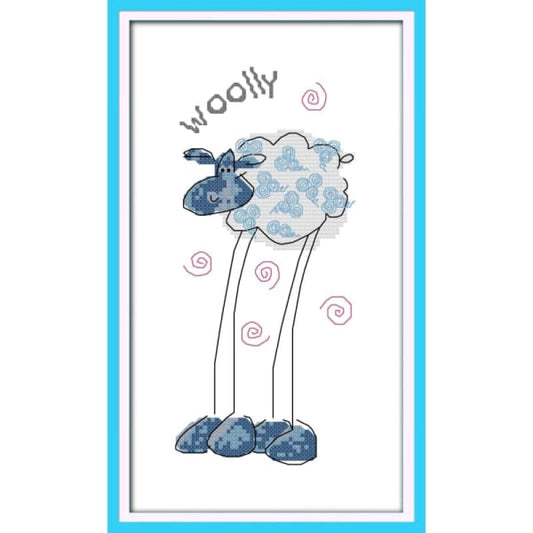 Sheep with long legs