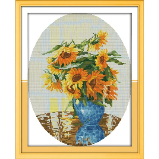 Sunflower vase (2)
