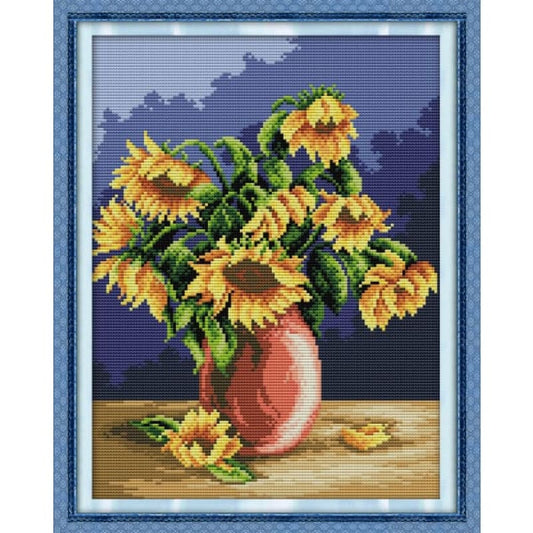 Sunflower vase (3)