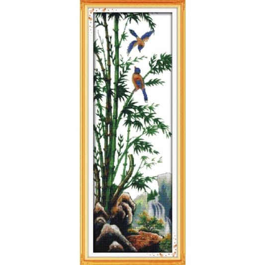 The bamboo (The plum bamboo chrysanthemum and pine)